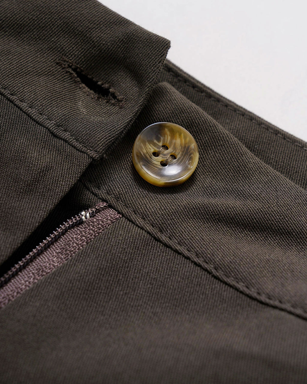 Ava | Naturlig Høy Midje Rette Bukser i Komfortabel Polyester 2