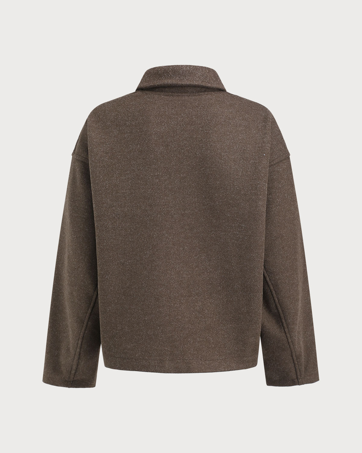 Kaffelommer | Polyester Jakke med Glidelås ? Casual Design for Komfort og Stil 8