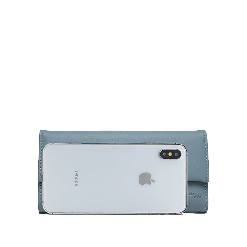 Oliver | Elegant Trifold Lommebok med Bladdekor for Herre og Dame 2