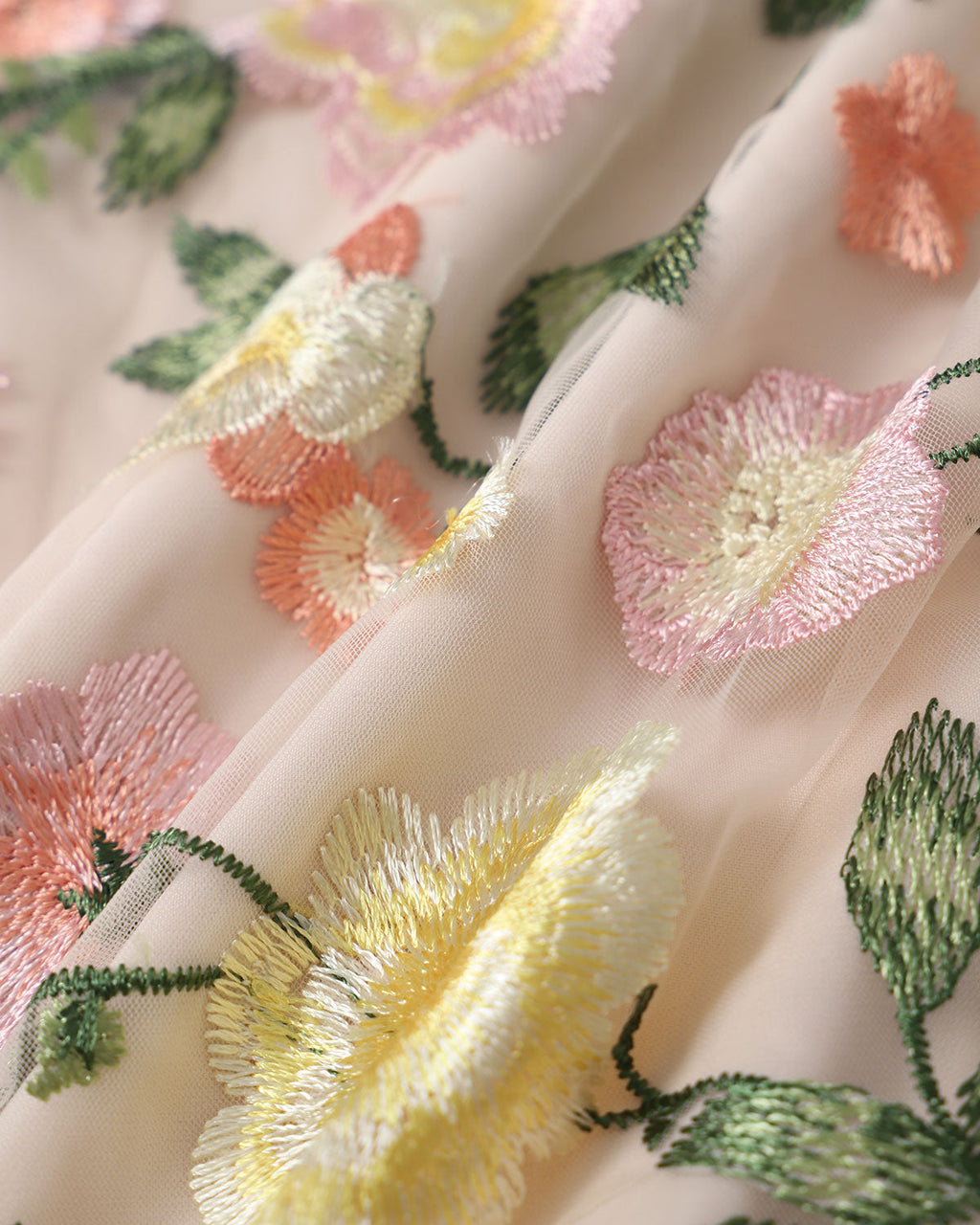 Sophie | Lys Blomstrete Sommerkjole med V-hals 8